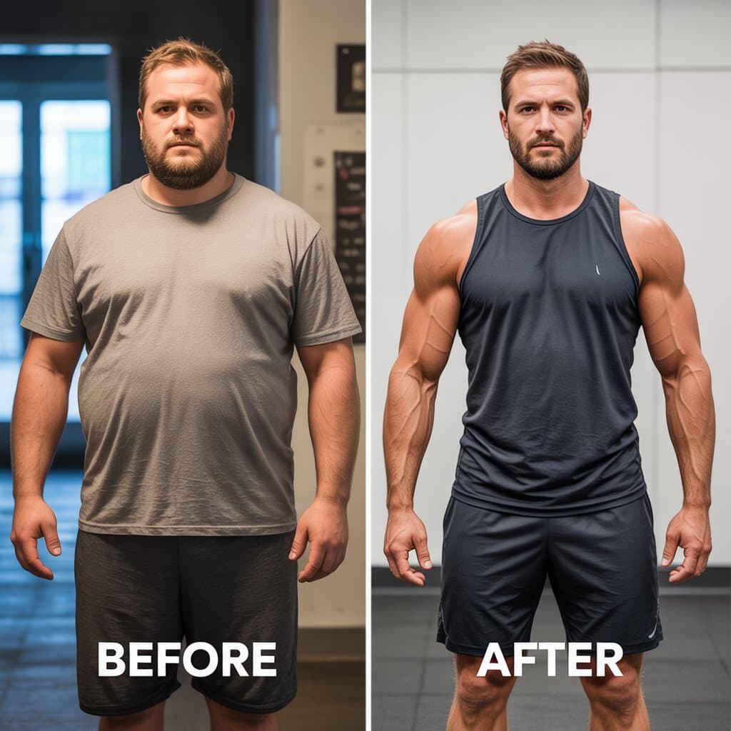 Transformation photo of John Jacob