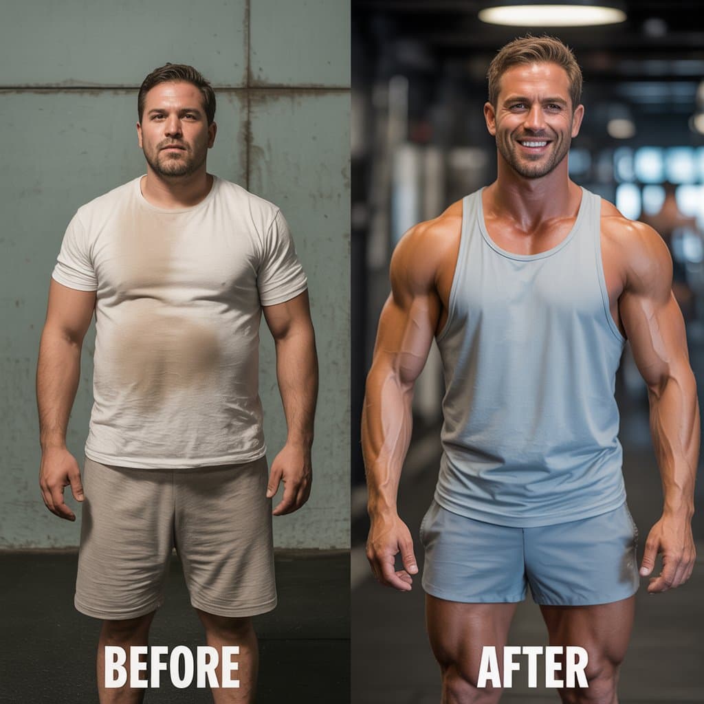 Transformation photo of Yousef Ahmed